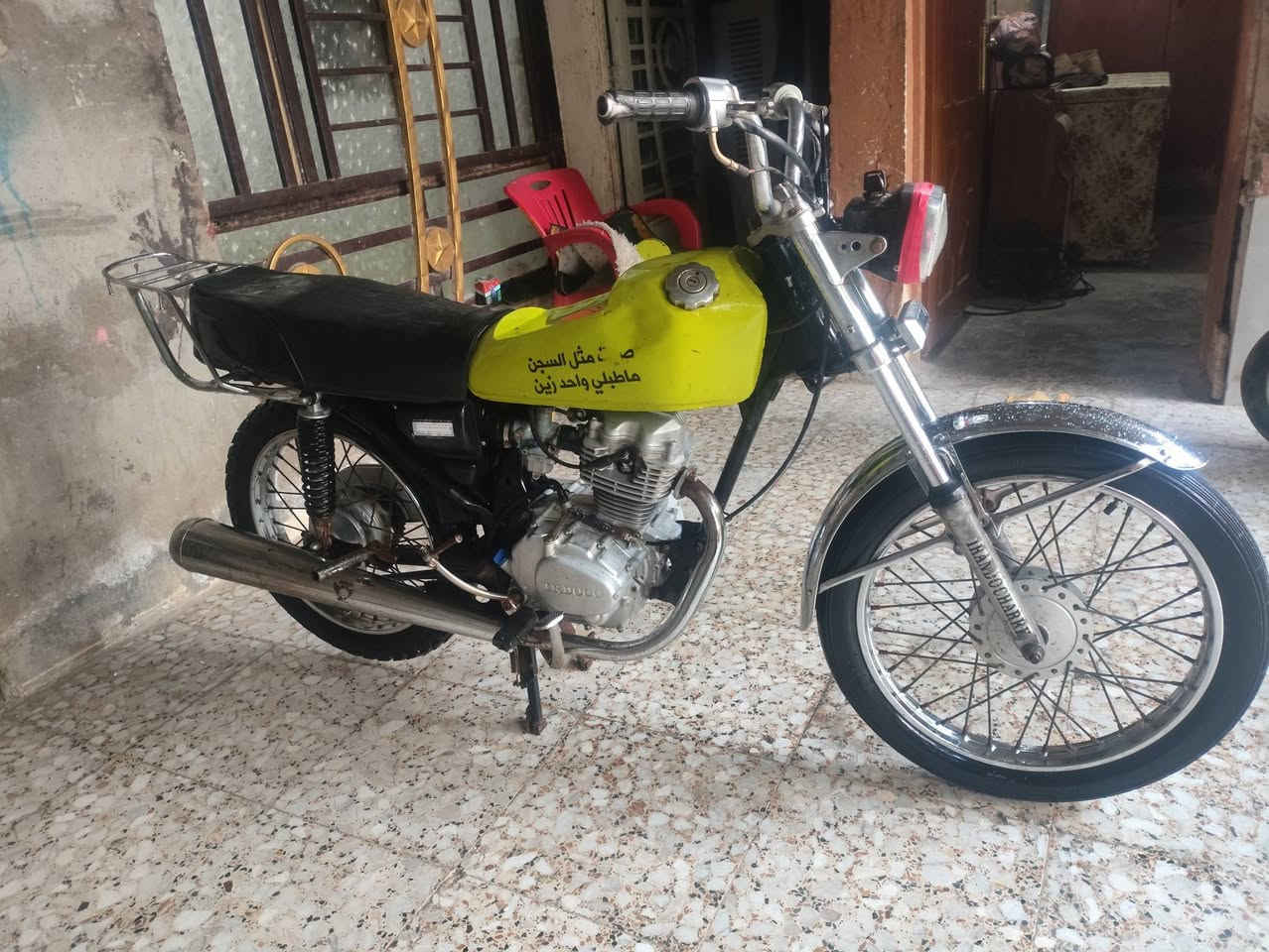 السلام عليكم
دراجه للبيع شاصي انيرجي اصلي اوراق اصليه وكامله حته وصل معرض مكينته زينه ما بيه بخار ولا دخان
مديل 2016 شاصيه
سعره 325 مكاني طوريج سياحي
***********
