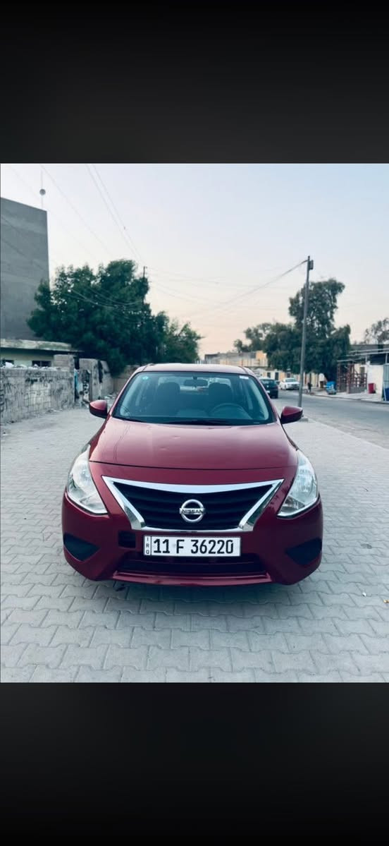 السلام عليكم نيسان فيرسا للبيع موديل 2018  حادثه بامريكا دعاميه وبلعراق ٣ قطع توحيد لون الباب الخلفي و الجاملغ سياره مكفوله كير مكينه تبريد ثلج سياره ماشيه 82 ألف السعر 90 وبيه مجال للطيبين رقمي ***********  عنوان بغداد الجديده
