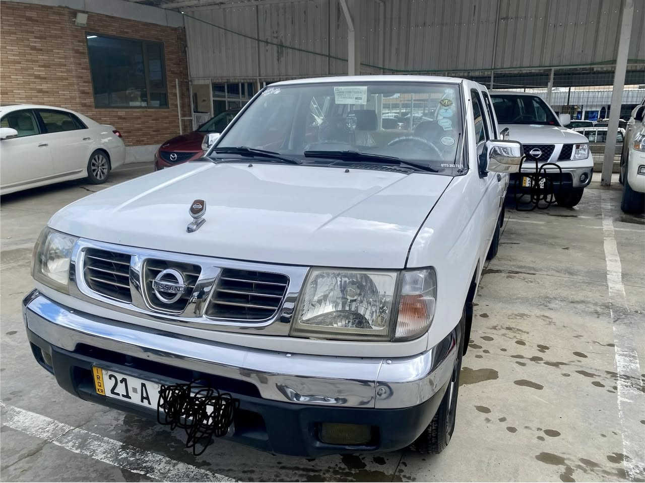 نيسان پيكاب 2001ته بريدوو پاوه
سه ياره كه مالي دؤسته بؤياخي نيه ته نهادوو په له كارتي هه يه 
مه كينه ي نه كراوه ته وه به هه موو شه ريك بي مه سره ف مالي دؤسته 
سه نه ووي دووسالي ماوه به سه رچيت 
***********
