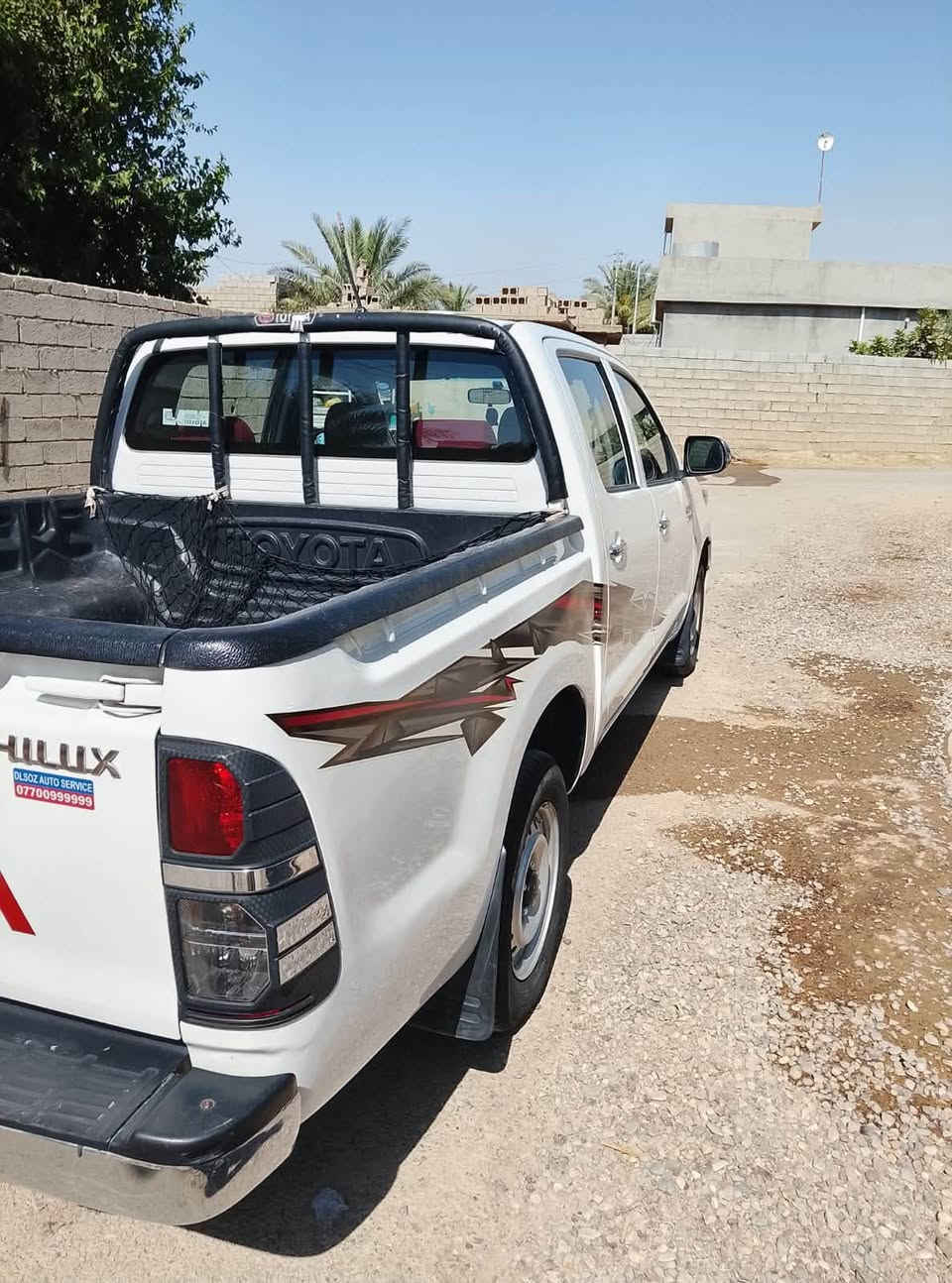 تويوتا هيلوكس 2013
 
سيارة فول مواصفات 

مكفولة كفالة عامة 

تحويل ثاني يوم 

ماشية 149km فقط

بيها بارد واضح بالسونار المرفوق ويا الصور

السعر195

للاستفسار 

‭***********‬

*********** واتساب
