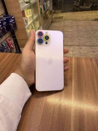 13 برو ماكس ذاكره256 بطاريه 95‎%‎  جهاز مكفول فقط مبدل كامره خلفيه فقط...