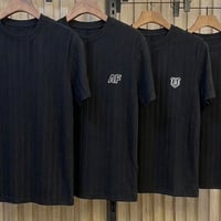 بدي اسود ستن مسنن الدرزن 54 الف 12 قطع  قياس M // 4XL ق ✅  الدرزن بي م...