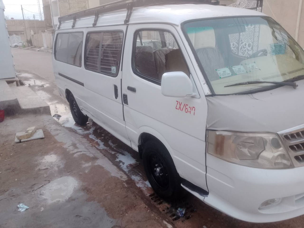 البيع فتون مديل 9 رقم كربلا احمر راعيه موجود سعر 33 بيه مجال
مكينه كير اكسن كفاله 
حداده تخم تاير جديد + كهربايات كله شغاله 
دوشمه جديده عام 
*********** مكان ميسان العماره
