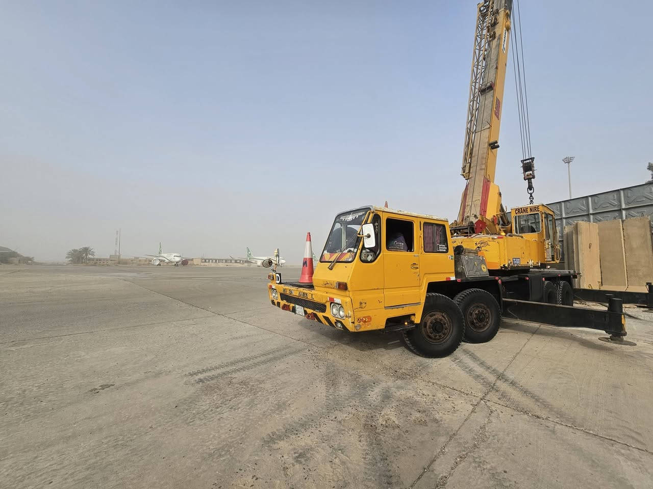 السلام عليكم
كرين تادانو ٣٠ طن موديل ٨٢ للبيع بأسمي سنويته لحد ٢٠٢٩
مكفول الكرين مكانه بغداد البياع
السعر ٤ شدات ونص وبي مجال
 ***********
