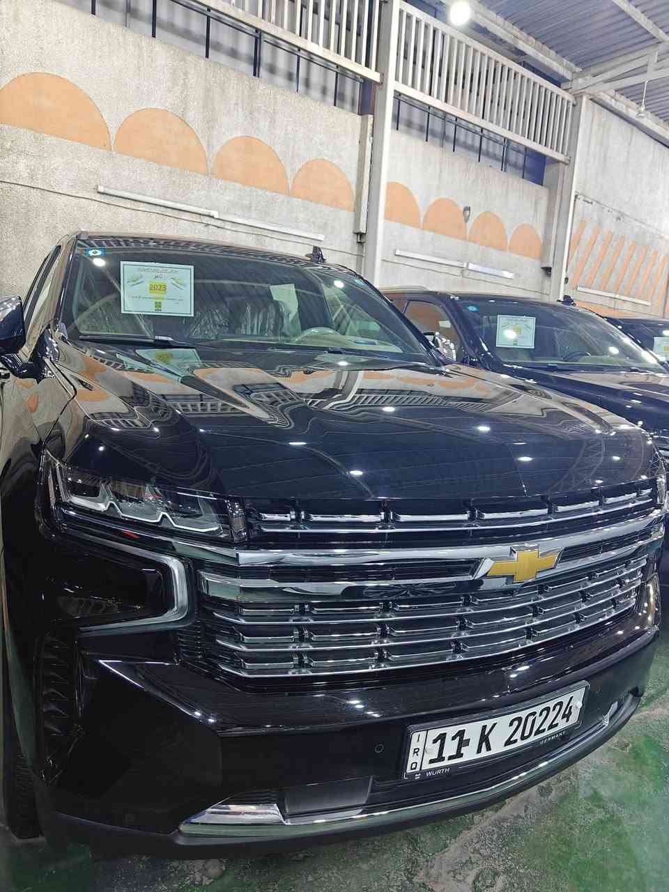 تحيه طيبه السلام عليكم
تاهو 2023 بربمير 
فول مواصفات 
خليجي مكفوله 
بيها بارد بسيط 
ماشيه 64 الف 
رقم بغداد دولي باسمي تحويل مباشرة 
55 ونص بي مجال 
اي استفسار 
*********** ابو احمد 
مكان بغداد البياع معرض المنار الحديث شارع 2
