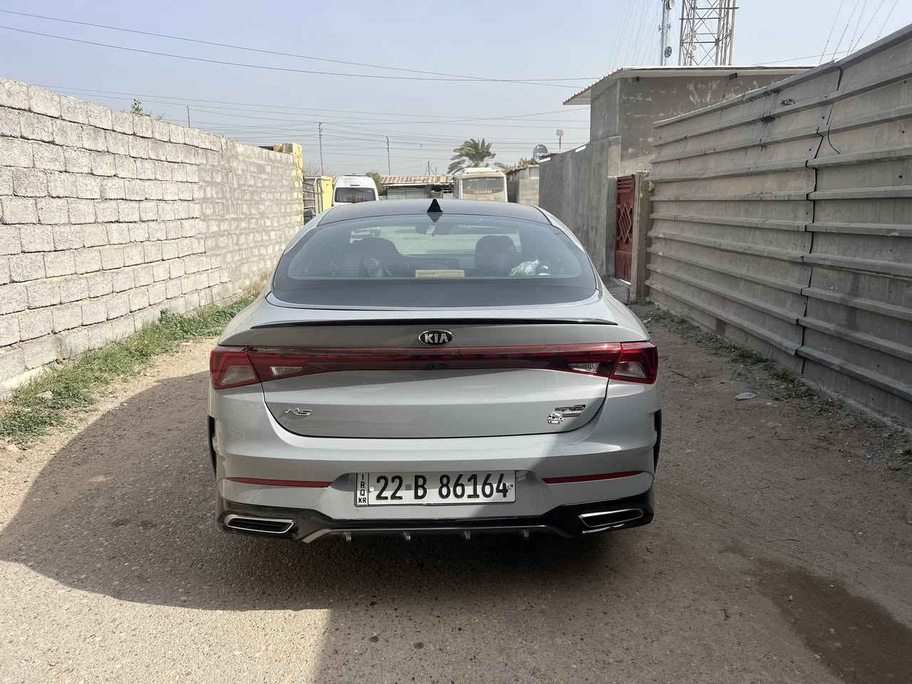 السياره جي تي لاين KIA K5  وارد امريكي
موديل 2021 
مواصفات فووول
--(بانوراما)
_محرك 1600 تيربو
_ماشيه 139  الف كيلو 
_بصمه تشغيل +بصمة ابواب
ــ 5انضمة قيادة 
درايف مود
ــ شحن لاسلكي
_ شاشه كبيره
_تشغيل عن بعد
_لايت زينون ٣ عدسات
ــ لد نهاري
_ ترحيب عند الاقتراب
ــ قيادة ذاتية
_تحديد المسار
_النقطه العمياء
_رادار امامي جانبي خلفي
ــ توقف ذاتي
_فول تحكم ستيرن
ــ ستيرن رياضي حرف D
_كامره خلفيه دواره
_ شاشه كبيرة وايضا تدعم GPS
_كشنات جلد GT line
ــ كشن السائق كهربائي
_سايد بريك دكمة
ــ اوتو هولد
_اشاير بلمري الجانبيه
_بانوراما
رقم اربيل الجديد
حادثها بنيد فقط سطحي وباقي السياره كفاله عامه  السعر 183
*********** رقم صاحب السياره 
اني مكلف بالنشر
