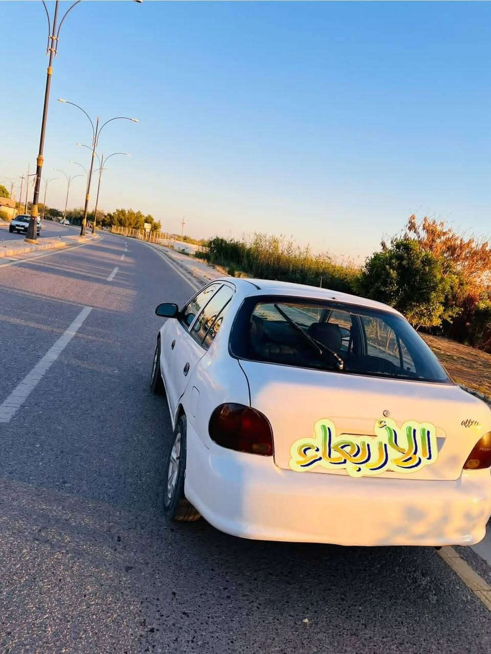 اكسنت شرطه موديل 96 رقم الماني بغداد محرك كير بصوره جيده تبريد ثلج( منظومه كامله بدلت راديتر وبطل وفريز وكمبريسر) تدفئه نار كهربائيات شغاله حتى كلوب الجنطه شغال سنتر لوك ترايك وين ما تريد والكشر شوف العين ///مكانه صلاح الدين///السعر 36 وبيه مجال
لا تسألني بالتعليقات ما أجاوب هذا رقمي وخابر وتدلل 
***********
اكسنت شرطه موديل 96 رقم الماني بغداد محرك كير بصوره جيده تبريد ثلج( منظومه كامله بدلت راديتر وبطل وفريز وكمبريسر) تدفئه نار كهربائيات شغاله حتى كلوب الجنطه شغال سنتر لوك ترايك وين ما تريد والكشر شوف العين ///مكانه صلاح الدين///
