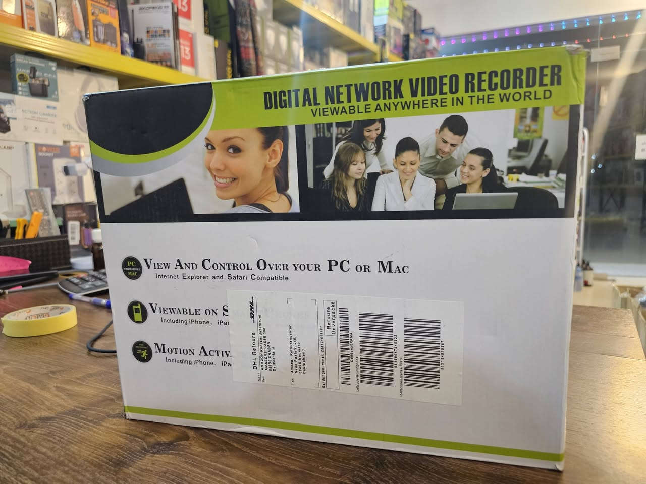 مرحبا : حسب مافهمت انو هذا NVR مال كاميرات اللي اله بي خبزه يدفع بي سعر بس بنفس الوقت راعي ضميرك كلنا على باب الله 💐

متواجد فيس


**إذا كنت صاحب هذا الإعلان وتريد حذفه لأي سبب، رجاءا أرسل رسالة إلى الدعم الفني**