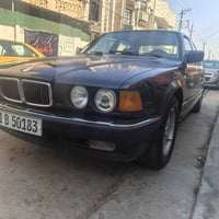 بي إم ٧٣٥  موديل ١٩٩٠  سياره سكليتر كهرباء  مكينه كير حاويه كاردن حاوي...