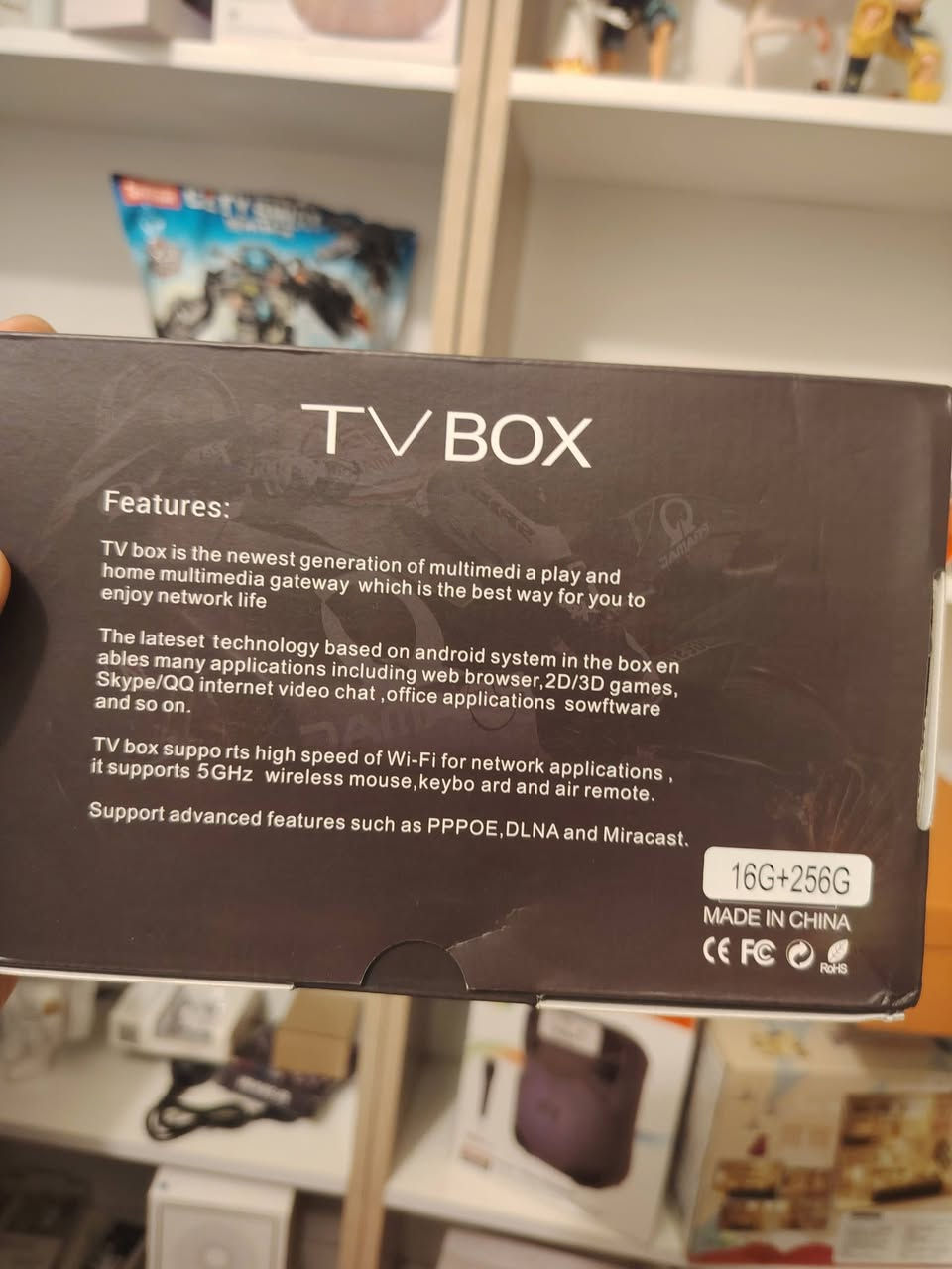 تيفي بوكس 4K
ذاكرة مثل ما مكتوب 16+256G

35 مع التوصيل


**إذا كنت صاحب هذا الإعلان وتريد حذفه لأي سبب، رجاءا أرسل رسالة إلى الدعم الفني**