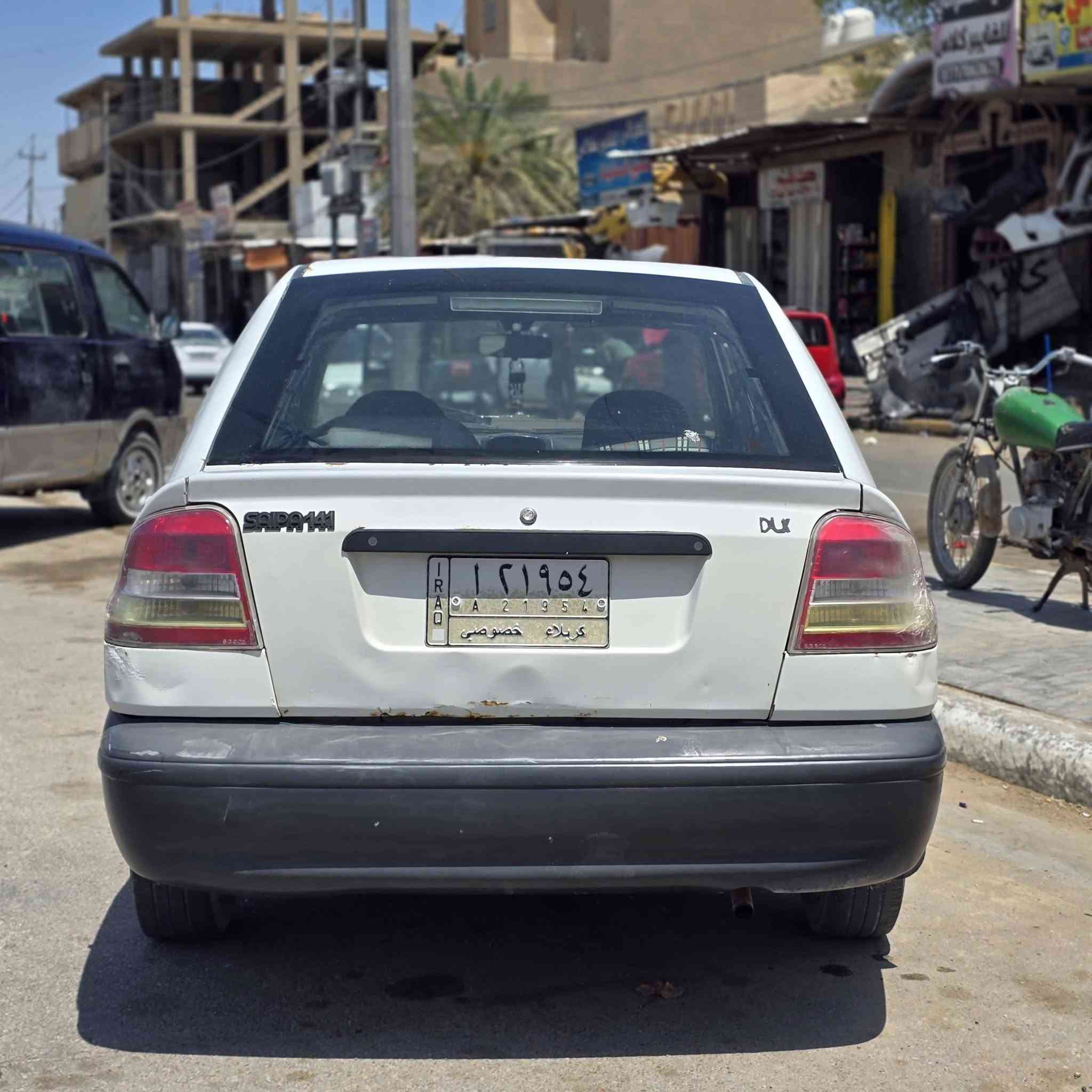 سايبا للبيع نوع ديلوكس موديل 2010
الصور أمامك بالمنشور نظافتها مثل ما بالصور
السعر قفل من الاخير 23 
شرط البيع السيارة تداور وكالة ما ابيع
غير متواجد على الفيس للتواصل على الرقم
*********** 
العنوان كربلاء حي العامل

