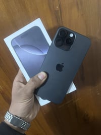 آيفون ١٦ برو ماكس أخو الجديد وتر بروف ذاكره ٢٥٦   بطاريه. ٩٩ عدد الدور...