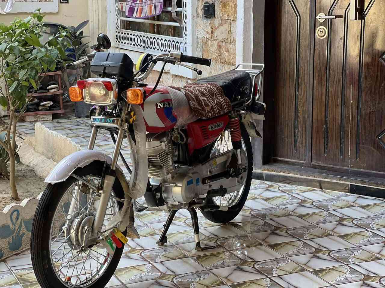 سلام عليكم نامه موديل 25 دراجه كفاله عامه نصبه مثل ما واضح بل صوره وبعد أحله من صور مكان ديالى بعقوبة لاستفسار على رقم ‏‪***********‬‏
