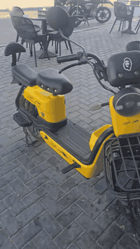 دراجه شحن لون اصفر نضافه80%
ما بيه اي عطلات نضيفه. بيه نقص واير بريك 
مكاني البصرة القبلة حي الجامعه 
رقم للتصال ***********
السعر 300
