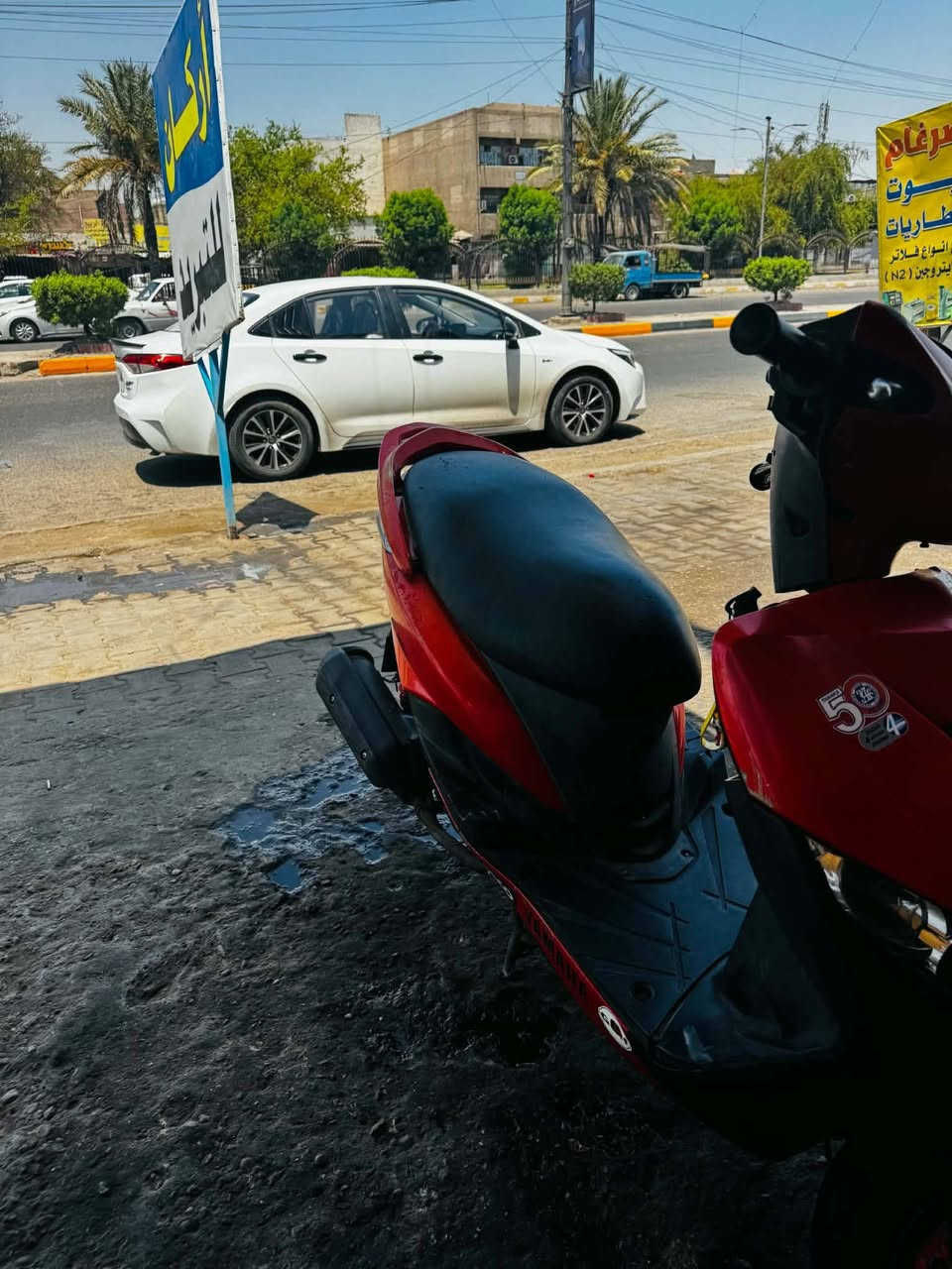 دراجه للبيع ثعلب دراجه خير من الله تخبل بلاديه السعر 650 وبيهه مجال بغداد الحريه 
***********
