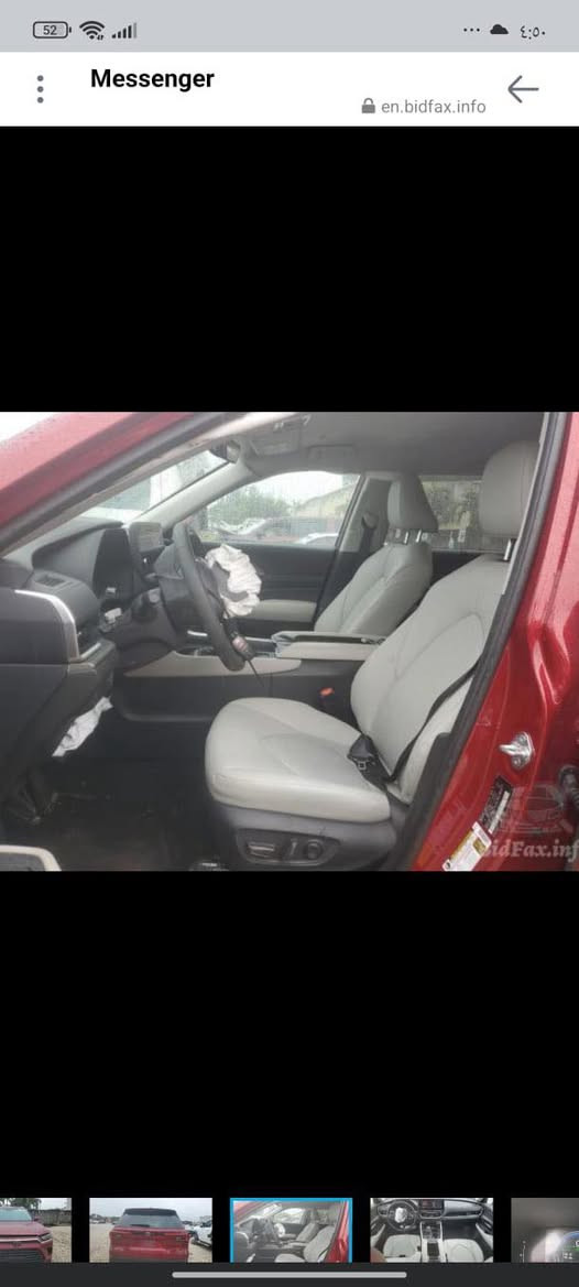 تويوتا كراند هايلاندر هايبرد محرك ٢٥٠٠ مواصفات XLE
بصمه تشغيل كشنات كهرباء
المسافه المقطوعه 34 ميل
تحكمات ستيرن تحديدنقاط عمياء
دعم نضام اندرويد اوتو شاشه كبيره صندوق شفط
٣قطع تبريد تحديد مسار
رادارات خلفي وامامي
مبدل جاملغ ومصبوغ 
السع360$ موقع السياره في بغداد للاستفسار الاتصال على الرقم ***********
