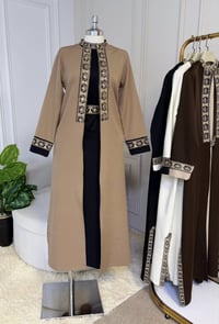 بشت مع بينصل • دابل تركي • مقاسات ٣٨-٤٨