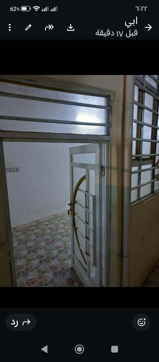 دار للايجار حي الوفاء مقابيل حي جزيره خلف جامع ام البنين المساحه 100م السعر 300 قفل

غوفه صاله ستقبال مطبخ صحيات
***********
