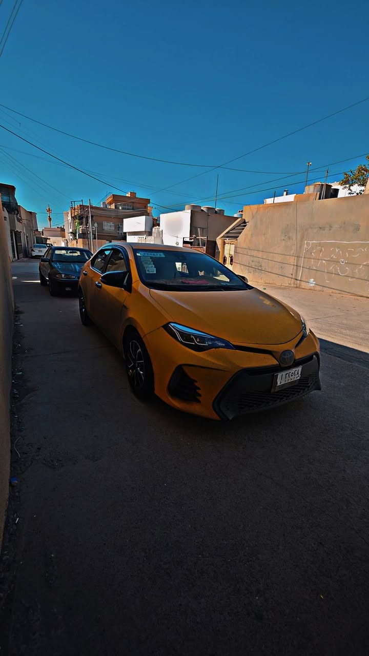 ‏‎‏﷽
كورلا ٢٠١٩ se 
بونيتي رةشة 
جاملغي كوراوة بةبيلاد 
مكينةي ١٨ غاز و بةنزين 
كيرو مكينةي بةشةرت 
كارتي بةنزينيشي هية 
سعر  ١٥٦ مجال
كورينةوةش اكةم 
***********
***********
