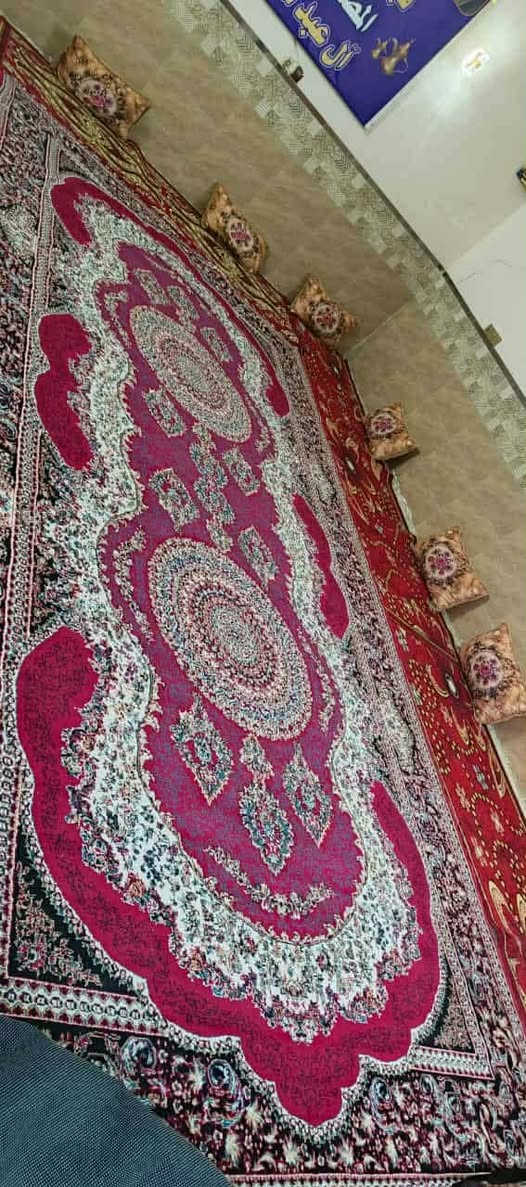 زوليه ايرانيه قياس 3*6
السعر 75 وبيها مجال 
كربلاء -شارع الحافظ 
للاستفسار الاتصال على الرقم 
‏‪0772 145 8399‬‏
