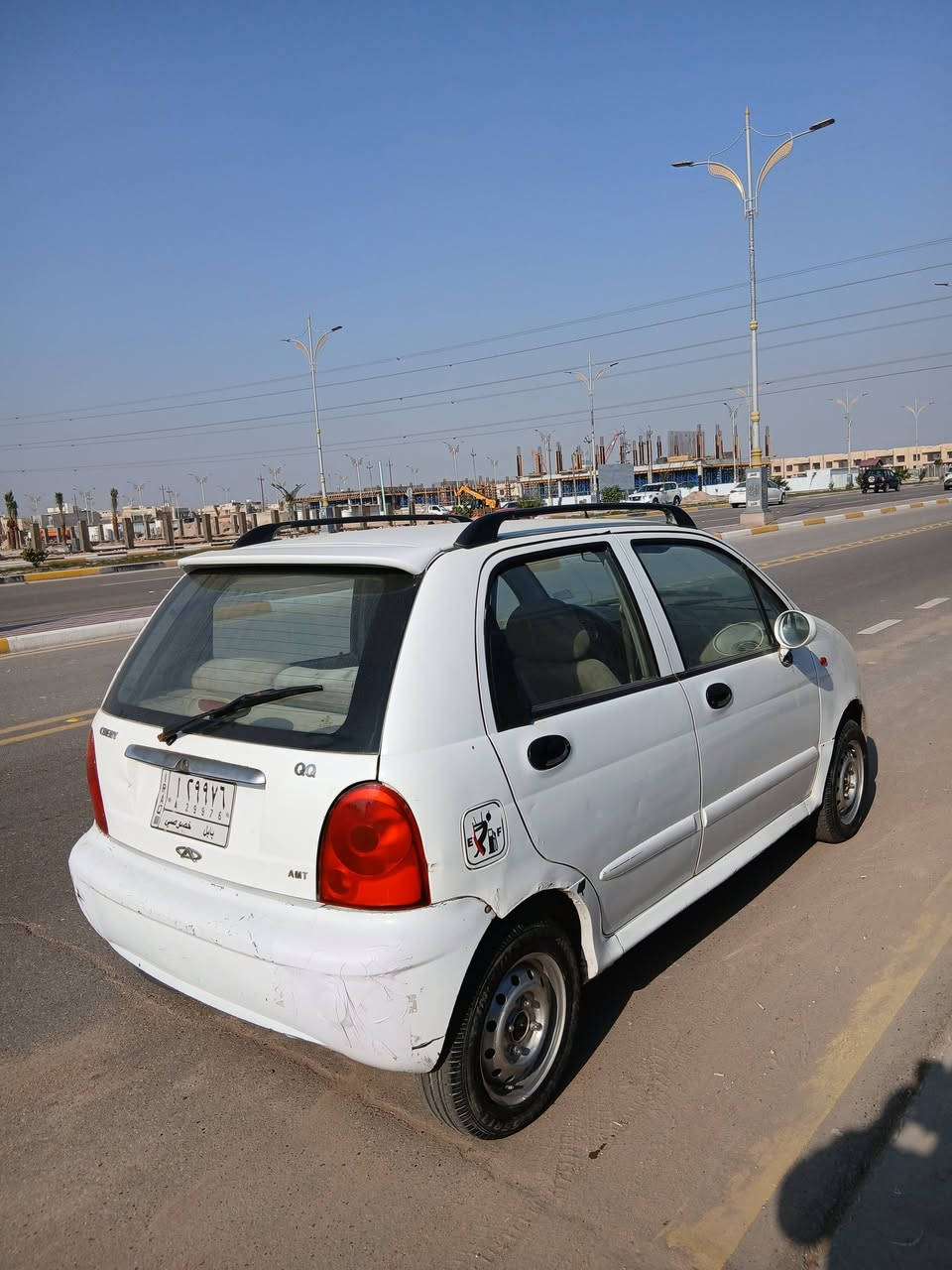 السلام عليكم حبايب كيو كيو موديل ٢٠١٣ رقم بابل كير مكينه حداديه جديد تخم تاير جديد كيراوتوماتيك جاهزه وسعرها مناسب للأستفسار ***********
