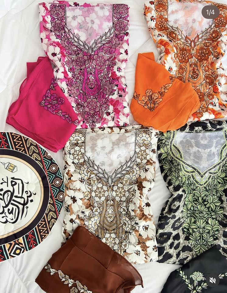 مخور (جملة ومفرد)القطعة 4 متر مفصل /القماش حرير ايطالي للحجر ***********
