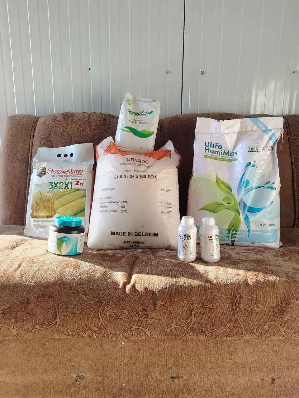 وصول منشطات للحنطه مجربه في حقولنا الخاصه والنتائج ممتازه
تكلفه الدونم ١٥ الف رش ورقي

مجموعه متكامله

npk

 عناصر صغره

عالي النيتروجين (يوريا)

هيومك سعر الكيلو ١٢ الف يعطه حقن مع الري فقط

عنواننا الصينية قرب سيطره الفلاحين

***********
