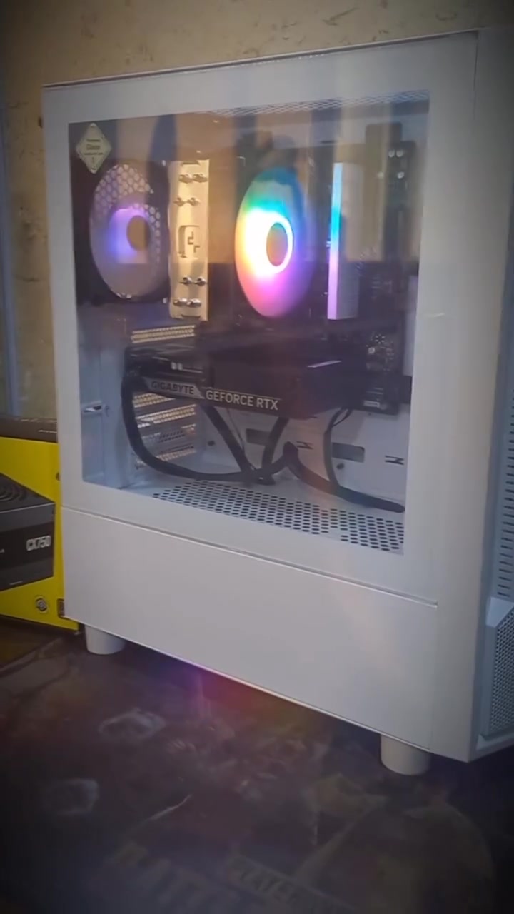 pcgaming
مواصفات:
RTX 5060
R5-7500F
MOTHERBOARD B650
RAM 16G DDR5
NVME 1T
DEEPCOOL AG400
power supply 750W


**إذا كنت صاحب هذا الإعلان وتريد حذفه لأي سبب، رجاءا أرسل رسالة إلى الدعم الفني**