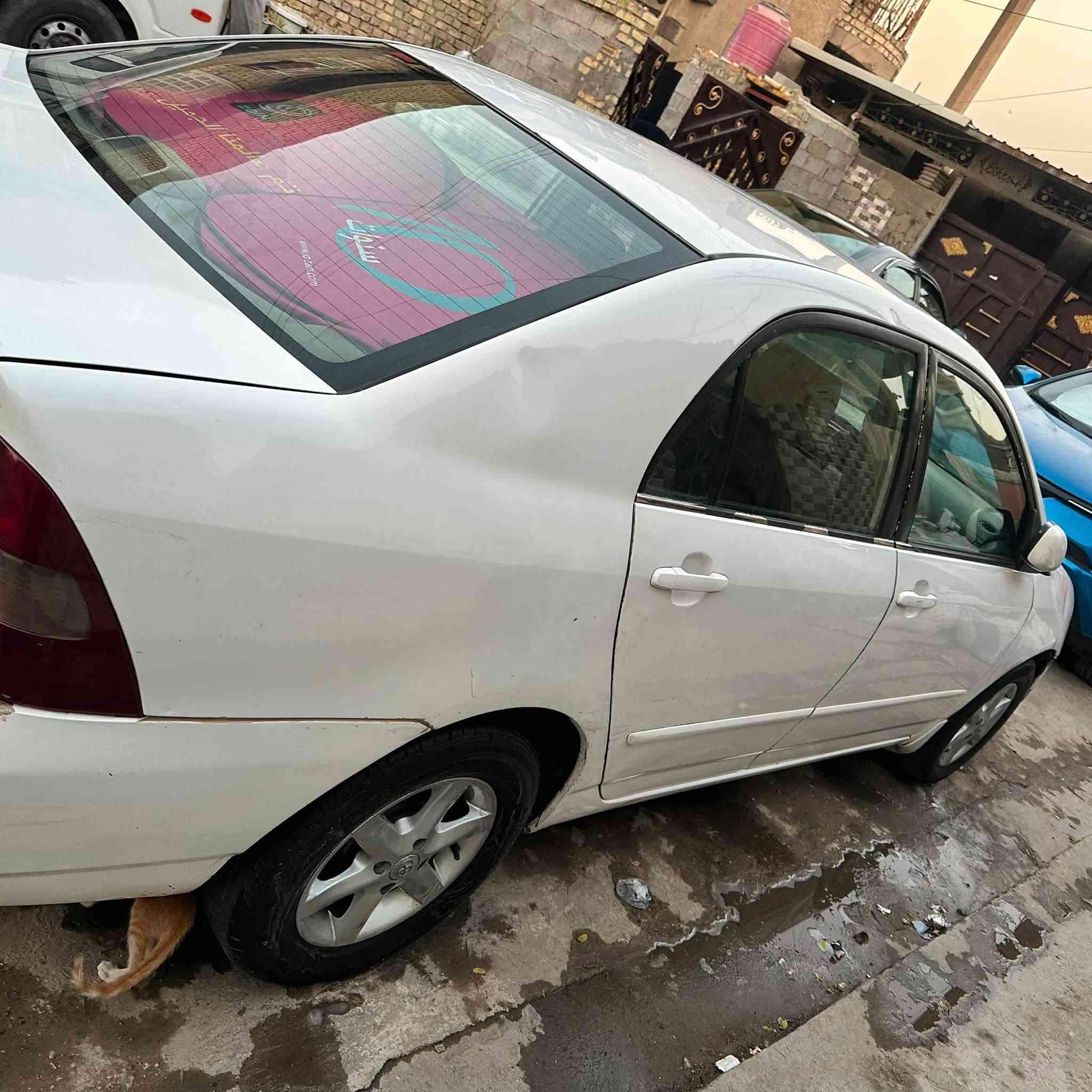 سلام عليكم كورلا ٢٠٠١ رقم بغداد بسمي محرك ١٨٠٠ سياره محرك كير تبريد مكفول مكفول يعني ضمان ٥ سنوات تبريد منضومه كامله فريز ورديتر وكبريسر كامله منضومه  سياره جديده ستخدام شخصي صدر تخم تاير الف ماذب عليهه  من جميع نوحي مابيهه اي نقص كلوب واحد مامشتغل بيهه  صدر جديد  تخم تاير جديد  سياره كفاله من ضربه صبغ كم قطعه كفلك كير ومحرك ولغود وشواصي وقماره بس بيهه طخات ونصبغن مو حزام امانه الله مكاني بغداد سعر ٧٠ بيه مجال قفل ٦٧ قسم بالله سياره جديده معنى كلمه  مابيهه نقص بكد شعرايه ***********
