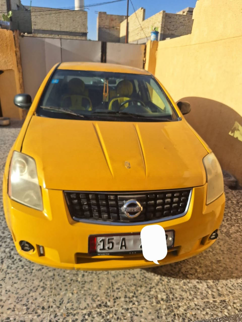 السلام عليكم  للبيع نيسان سنترا 2009 ضربة جاملغ الامامي  المكان بغداد  ***********
