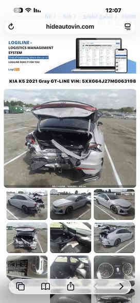 السلام عليكم أوبتيما K5موديل 2021 فول مواصفات بانو راما السياره جديده بدون ايرباك حادث موضح بصور مكينه1600 تيربو رقم بغداد تحويل ثاني يوم  السياره جاهزه مكان السياره واسط الكوت السعر 188وبيه مجال هاتف ***********
