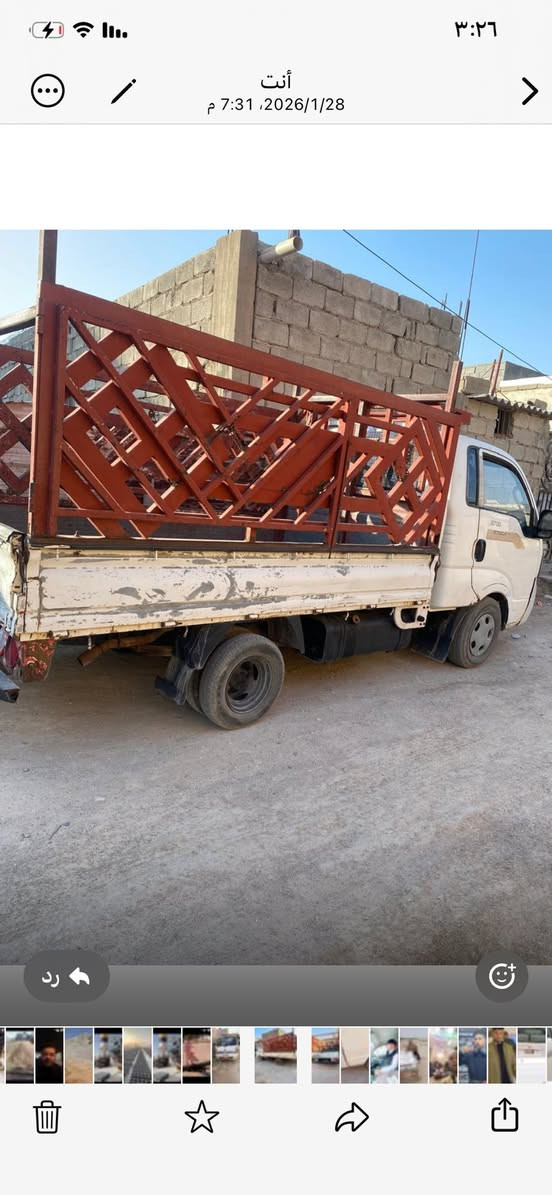 سلام عليكم بنكو حمل للبيع السعر ٨٠ وبيها مجال  السياره بسمي التحول ثاني يوم رقم الهاتف   مكاني بصره ابو خصيب ***********
