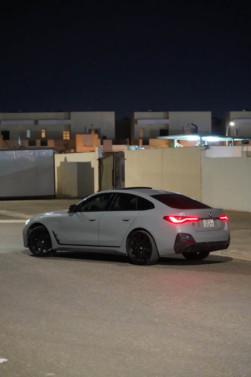 السلام عليكم 
ولون المميز سمنتي BMW 430i 2022
سياره فوول مواصفات
فتحه سقف
كامره خلفيه
حساسات 360درجه
كشن تدفئه 
بريكات طارئه 
تحذير خروج من المسار 
وهوواي موصفات نوب 
سياره ماشيه 44 الف ميل فقط
وسياره كلين تايتل بدون ايي ضرر 
سعر 31الف دولار يعني 310ورقه 
وتفاصيل اكثر على هاذ رقم 
***********
