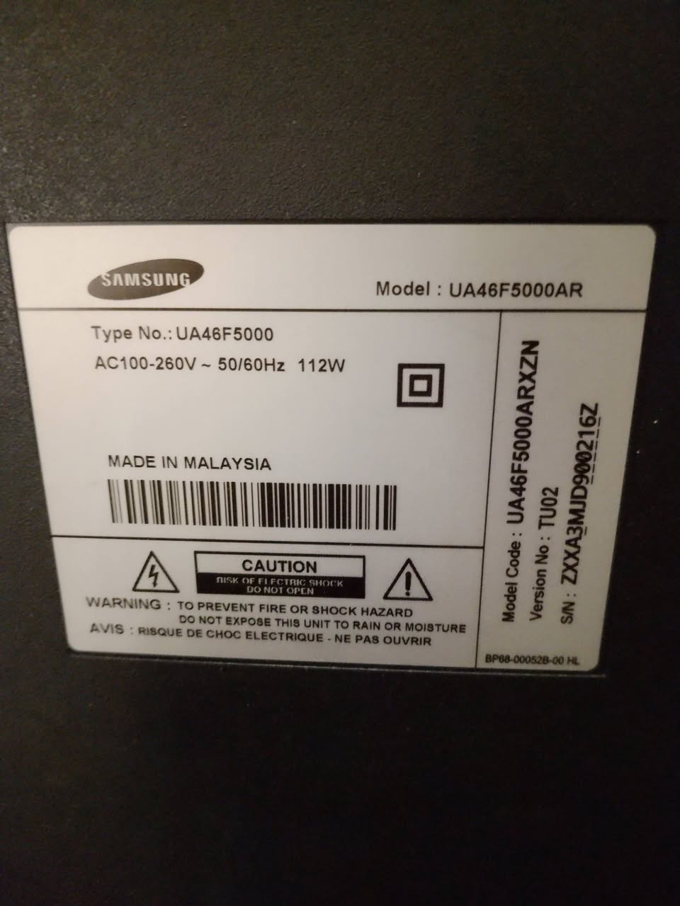 شاشه سامسونگ 46 حجم
بدون نت شاشه حديثه صوره حلوه كولش
فقط صوت من يعلى للاخير تصير بصوت وشه قليله 
سعر 185 
بغداد جميله قريب ساحه 55


**إذا كنت صاحب هذا الإعلان وتريد حذفه لأي سبب، رجاءا أرسل رسالة إلى الدعم الفني**