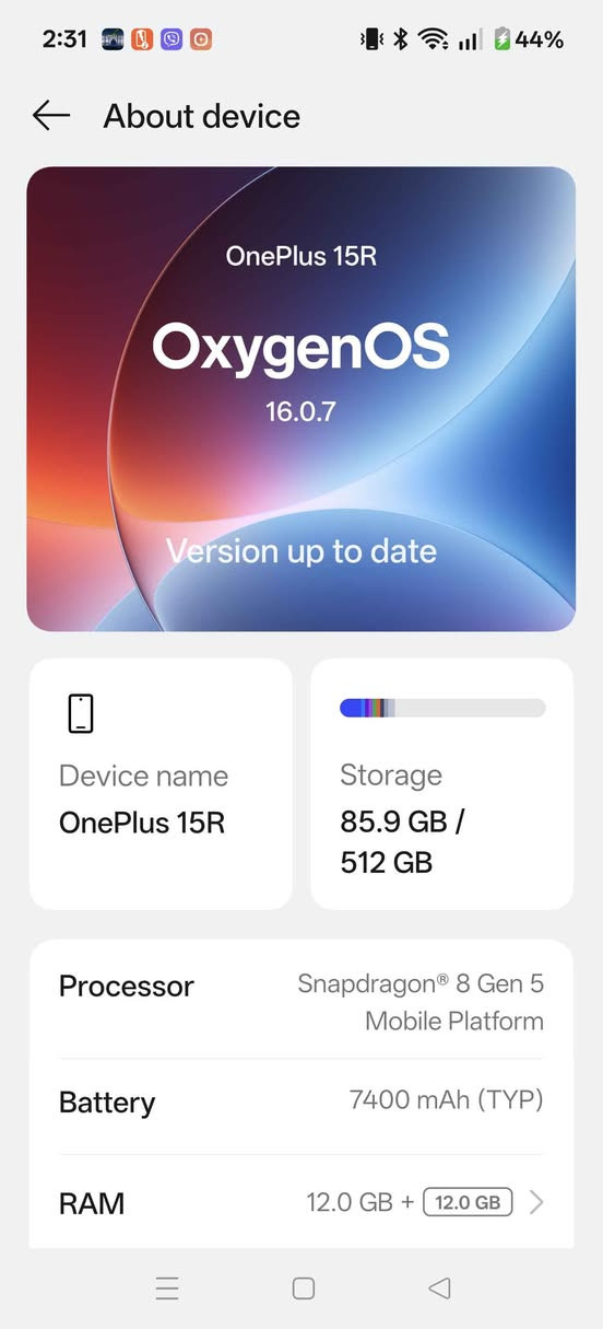 📱 بۆ فرۆشتن | OnePlus 15R
جۆری گڵۆباڵی هیندیە 
📦 خاوێنی 100 پاتری  100 و زۆر کەم بەکار هاتووە
⚡ Snapdragon 8 Gen 5

🎮 زۆر بەهێز بۆ یاری و بەکارهێنانی ڕۆژانە

165FPS بۆیاری پەبجی 👹
📱 شاشەی AMOLED 165Hz

🔋 باتری 7400mAh
⚡ شەحنی خێرای 80W SUPERVOOC
📸 کامێرای 50MP بە OIS
💾 RAM: 12GB
🗂️ Storageگڵۆب:  / 5
✨ هیچ کێشەیەکی نیە
🎁 لەگەڵ هەموو پێداویستییەکانی خۆی
💰 نرخی 510$ دۆلارەو مەجالەکی کەم    خۆی بەلۆکی بە 570 دۆلارە أربيل, العراق


**إذا كنت صاحب هذا الإعلان وتريد حذفه لأي سبب، رجاءا أرسل رسالة إلى الدعم الفني**