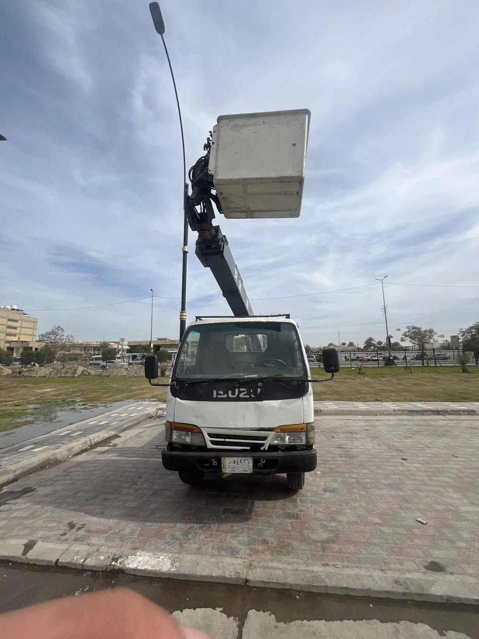 السلام عليكم باسكت ازوزه البيع 17متر مديل2000هيدوليك مكاني كربلا ***********
