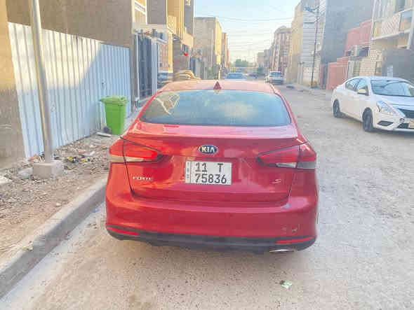 فورتي موديل ١٨ وارد قطعتين صبغ السيارة كلهة ليبل واحد كير مكينة تخم تاير حدادية تبريد كلة جديد رقم بغداد  دولي بسمي منظومة غاز السيارة جاهزة بيهة تعديل بارد بل حوظ بصيط وقبغ الجنطة صبغ وباب السائق فقط بدون ايرباك السعر ١١٩ وبيهة مجال حك الجية مكان السيارة زعفرانية ***********
