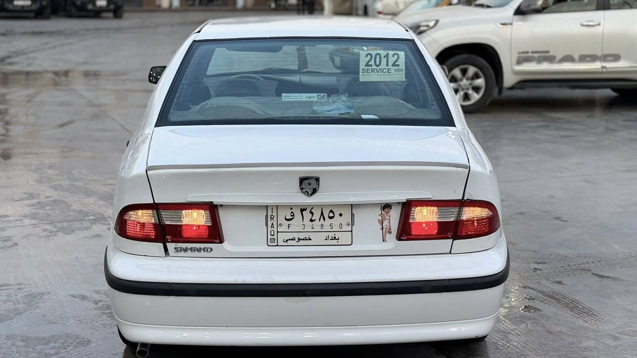 أسلام عليكم سمند مديل2012 السياره ع وضع الشركه  كتلوكات الشركه بيه حلوه ونضيفه كير محرك تبريد صدر امامي خلفي كله جديد تخم تاير  مشط ستيرن جديد دبلات السياره كله جديده تجي وتشوف بعينك بيه هلالات  خلفيه ول باقي جديد ونضيفه بسمي تحول ثاني يوم مكاني بغداد ام الكبر ول غزلان الشراي ينتصل ويدلل دلال  السياره احلى من الصور تجي وتشوف بعينك وتطلع بيه ترايك لكربلاء ***********
