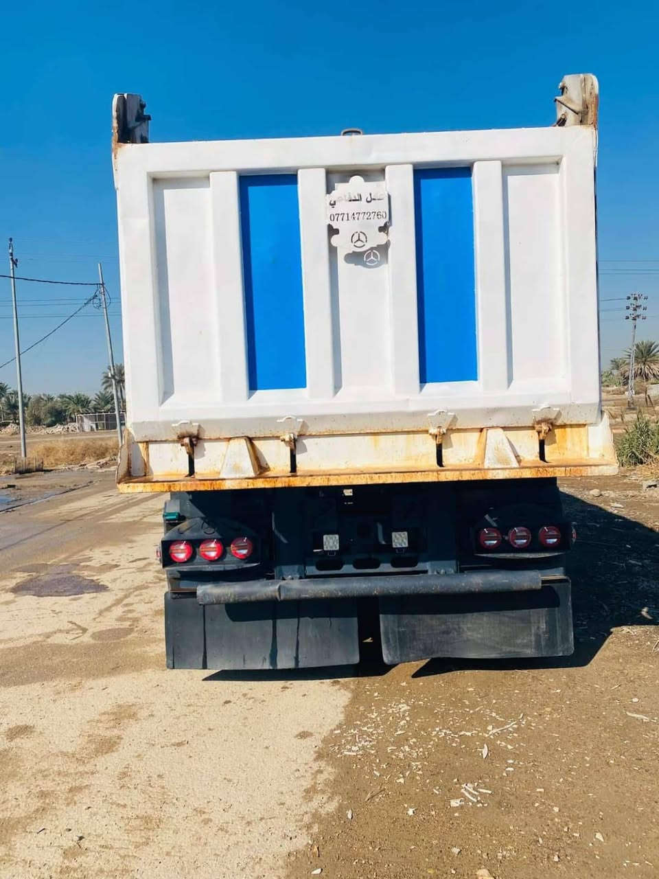 للبيع عربه مايلر قلاب طوله 7.25 شاصي 14دناكير 16مكفوله كفاله عامه تايرات فوك النص عمر كامله كبل الشغل مكان العربه واسط الصويرة الاستفسار ***********
