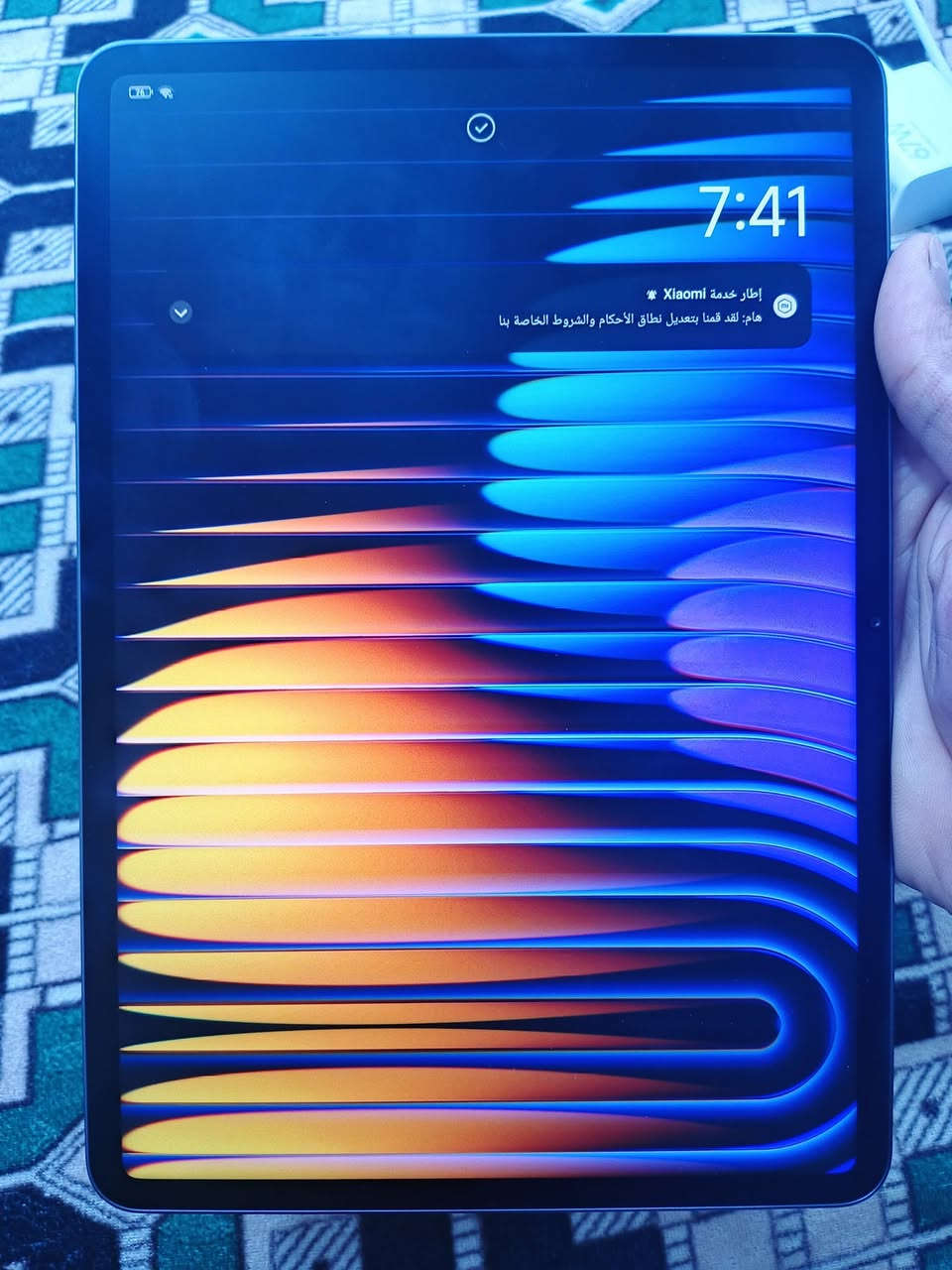 سلام عليكم ايباد شومي باد 7 برو الذاكره 512بطاريته 100/100الشاحنه 67واط المكان حله ابي غرق السعر خاص رقم الموبايل ***********المو شراي لايراسلني
