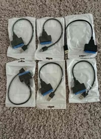 محول ساتا-يو اس بي • مقاس ٢٫٥ • ٦ قطع