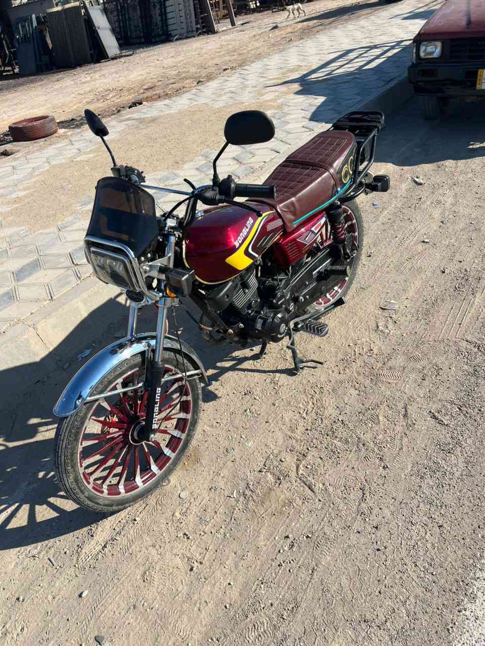 السلام عليكم مكلف بل نشر دراجه سيفان 5كير مديل 2026اوراق كامله دراجه نضيفه مانقصه اي شي مكفوله كفاله عامهالعنوان بعقوبه ***********
