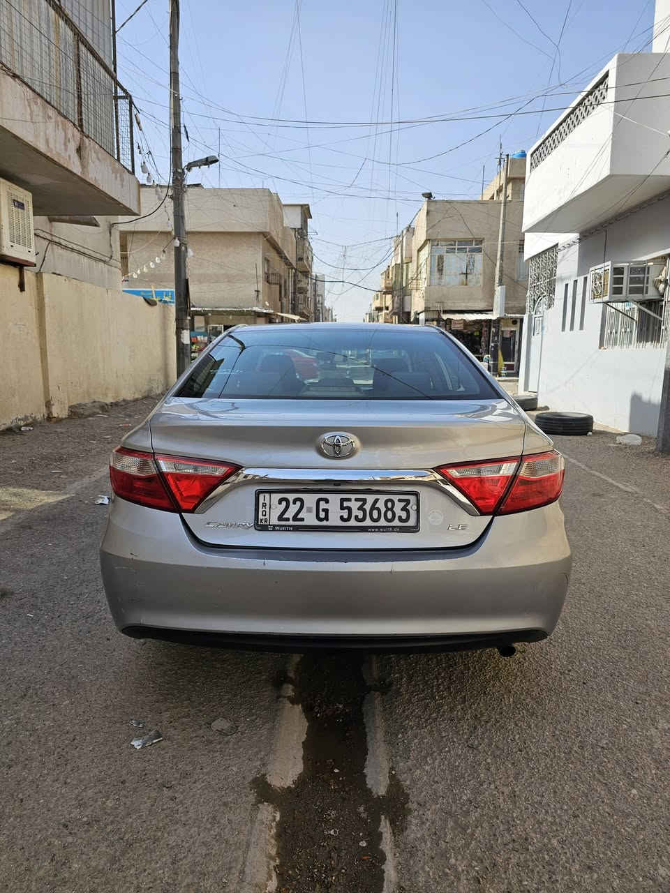 سلام عليكم كامري LE موديل ٢٠١٧
حدثها كما موضح بالصور
ثلاث قطع بابين وجاملغ
ايرباك راجع سستم كامل
رقم اربيل بسمي تحويل ثاني يوم سعر ١٥٠ وبي مجال 
مكاني بغداد شارع الربيع
   *********** واتساب موجود
