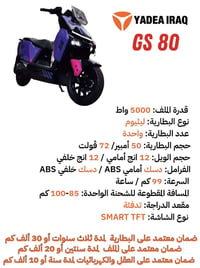دراجة كهربائية • ٣٠٠كم • وصولات