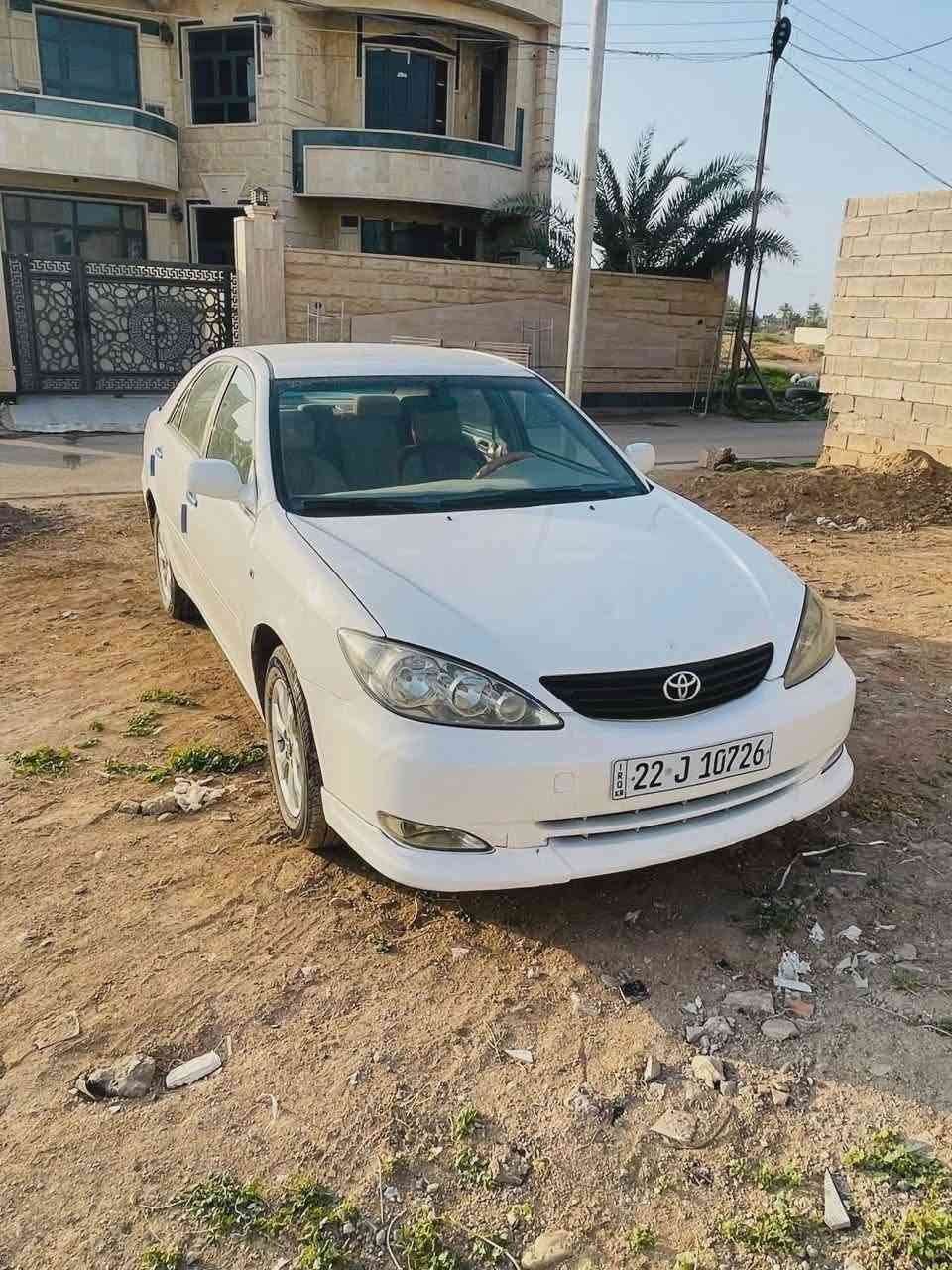 السلام عليكم
مTOYOTA كامري 2004
شرط التحويل رقم اربيل
محرك 6
بيه 3 قطع بدون دواخل
صدر امامي خلفي جديد
تخم تاير جديد
تبريد قطعتين تدفئه شغاله
***********
