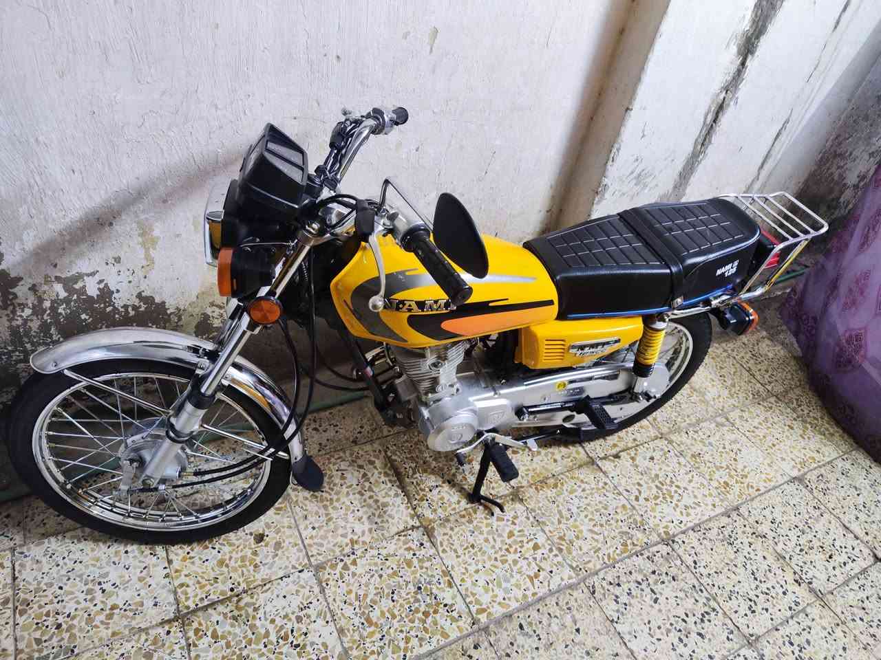 دراجة 4 گير
موديل 2019 
اوراق أصولية 
نظيفة معمره جديد 
السعر 750 ألف 
***********
