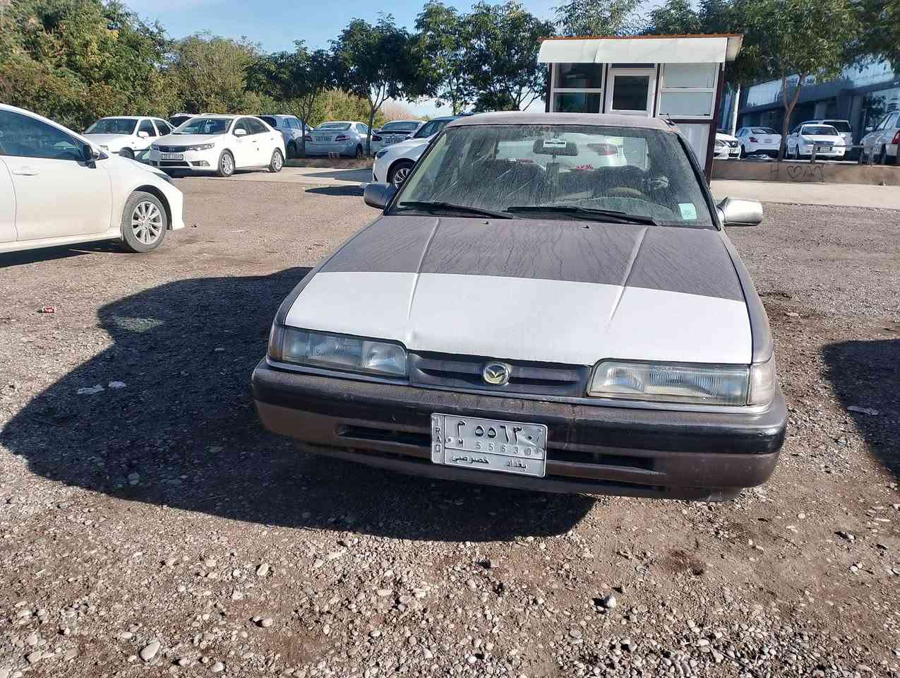 مازدا 90  مکینە 12وکابریترە رقم بغداد سنوی عاجە بی لیدراو   سعری 25ورقه شوین کلار***********
