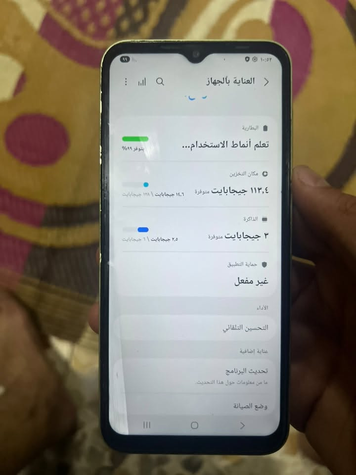 السلام عليكم جهاز كلش نضيف ما مفتوح سمسونك A14جهاز آخر انضيف العنوان بغداد البلديات السعر قفل قفل 150ما بي اي مجال 
الرقم(***********)
