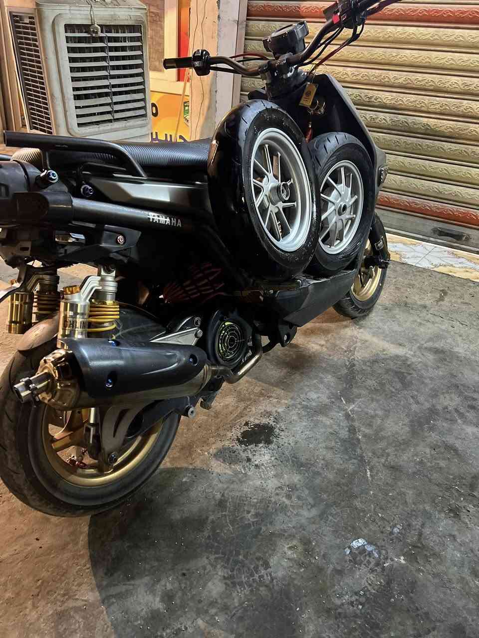 ويل NCY ماكس كفاله من عواج و صبغ و تصليح بريكاته عل طخه مال رمبه كفاله بدون تاير مكاني ديالى و توصيل موجودلكل المحافضات /***********
