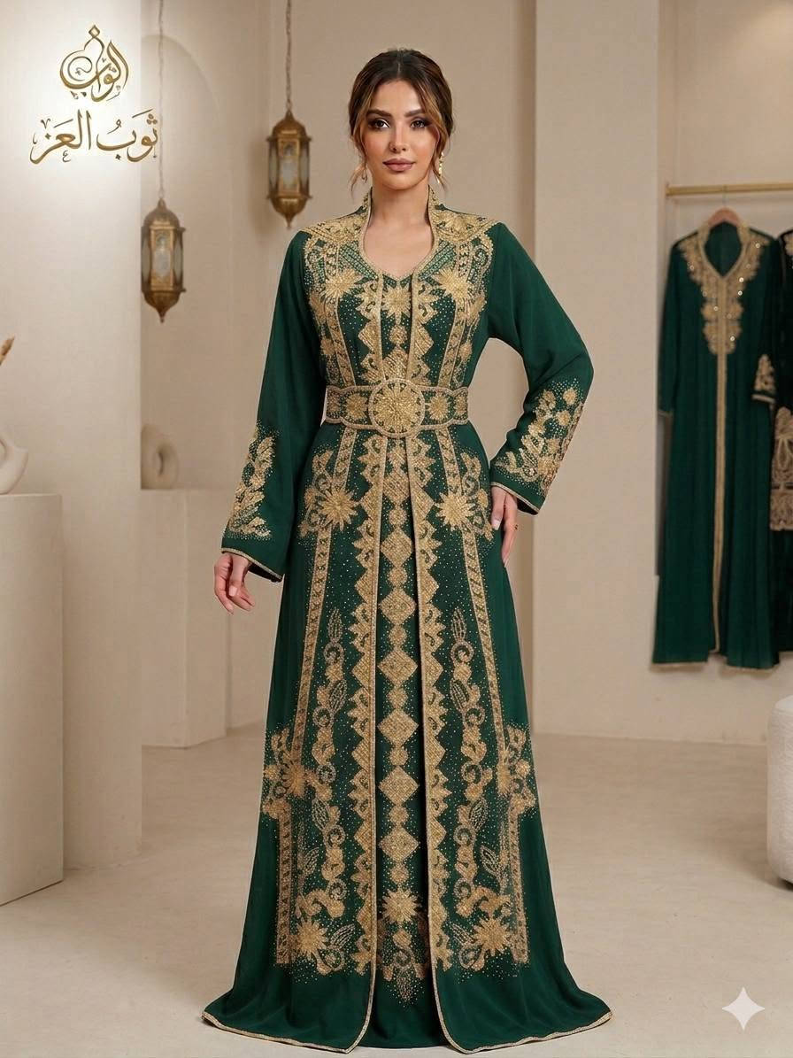 نقدم لكِ سيدتي أرقى التصاميم من "ثوب العز للأناقة" ✨👗
​نضع بين يديكِ تشكيلتنا الجديدة التي تجمع بين الأصالة والفخامة، لتتألقي بجمال لا يُنسى في كل مناسباتك. 💖🌟
​القفطان المغربي
قطعة فنية من قماش الشيفون الراقي، تصميم متكامل من 3 قطع لإطلالة ملكية ساحرة. 👑💎
​الألوان: متوفر بـ 7 ألوان مميزة. 🎨🌈
​السعر: 50 ألف. 🏷️💰
​الفستان الفلسطيني
تصميم راقٍ من قماش "اللكزز" الفاخر، يتميز بتطريز سكري مطعم بلمسات فضية أنيقة. 🧵🥈
​الألوان: متوفر باللون الأسود الملكي. 🖤👑
​السعر: 40 ألف. 🏷️💰
​مميزاتنا: 🎖️✅
​التوصيل: متوفر لجميع المحافظات. 🚚📦
​تكلفة التوصيل: 5000 دينار فقط. 💸📍
​ثقتكم تهمنا: نوفر خدمة الفحص قبل الاستلام لضمان رضاكِ التام. 🛡️🔍
​العنوان: أربيل - هفلان - اللنكة الجديدة - عمارة B - محل رقم 52. 📍🏢
​للطلب والاستفسار: 📲💬
يرجى مراسلتنا عبر واتساب ***********  أو ماسنجر، أو تفضلوا بزيارتنا في محلنا. 🛍️🤝
بانتظاركم في "ثوب العز للأناقة"! 🌸✨
#لكي_سيدتي #ثوب_العز #العراق
